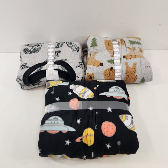 Carter's Kids Footless Sleeper Pajamas Size 10 / 10A Lot of 3 NEW - Picture 6 of 8